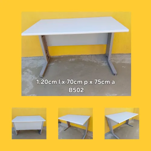 Mesa escritório 1.20x70cm cinza