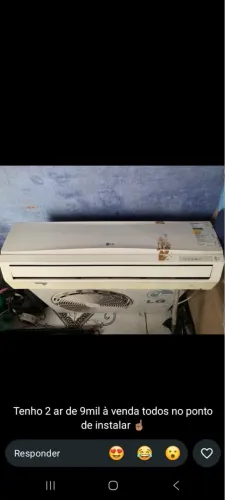 Vende-se ar condicionado de 9mil btus