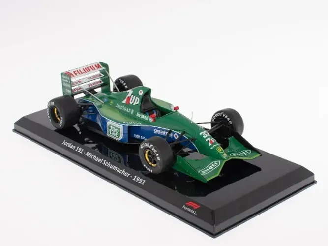 Miniatura F1 1/24 Jordan 191 1991 Michael Schumacher - Nova / Lacrada