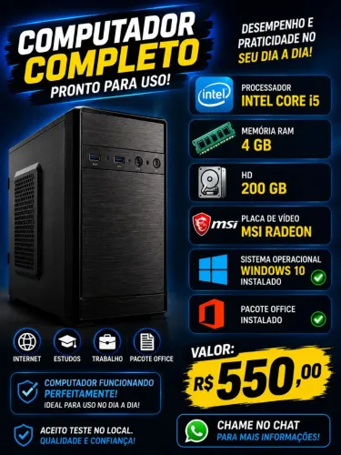 Computador CPU Pra Vender Logo