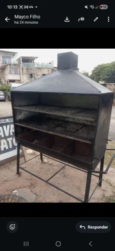 Vende-se churrasqueira/frangueira