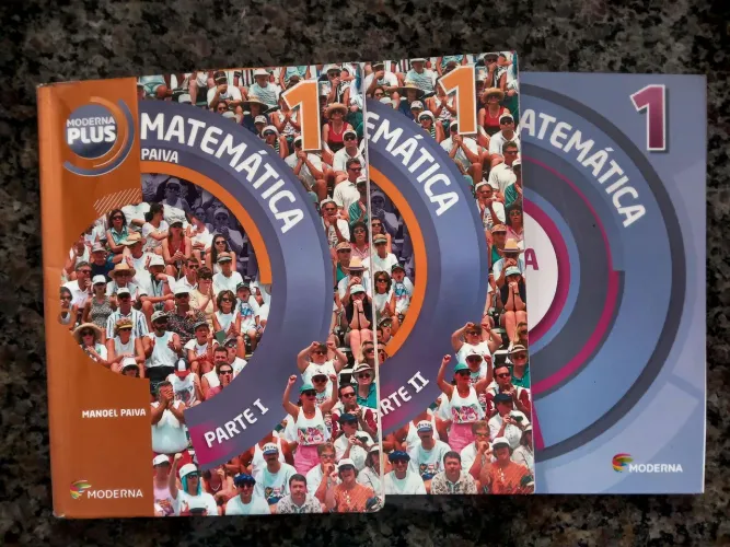 Conjunto de Matemática do Manoel Paiva Volume 1 