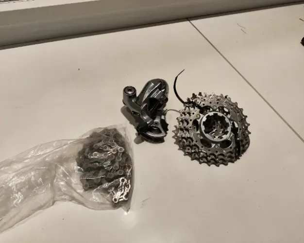 Câmbio Usado Shimano 105 10 Velocidades 13-28 Short Cage