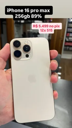 iPhone 16 pro Max 256gb