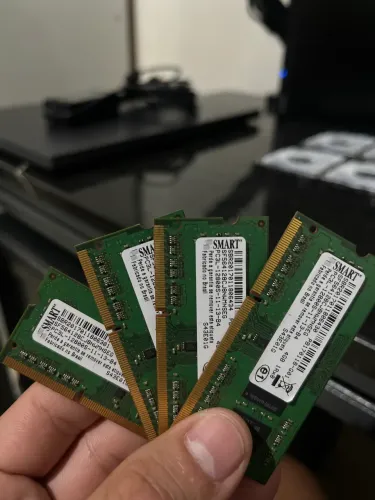 Vendo 6 Memórias RAM DDR3 4GB