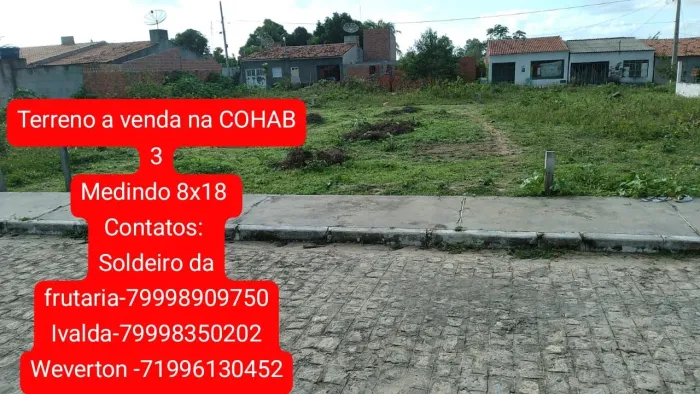 Terreno 8x18