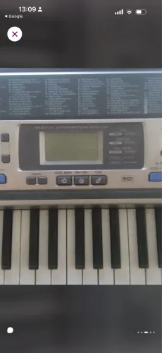 teclado musical casio key lighting Ik-100