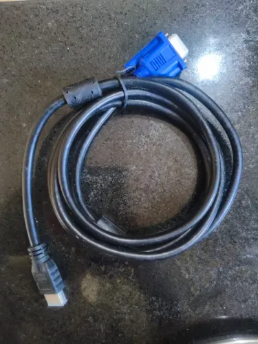 Cabo Hdmi Macho Para Vga Macho 1.5 Metros PC/ TV