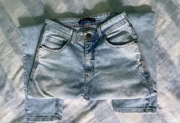 Calça slim marfinno