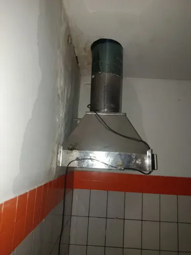 Coifa de inox top e ela