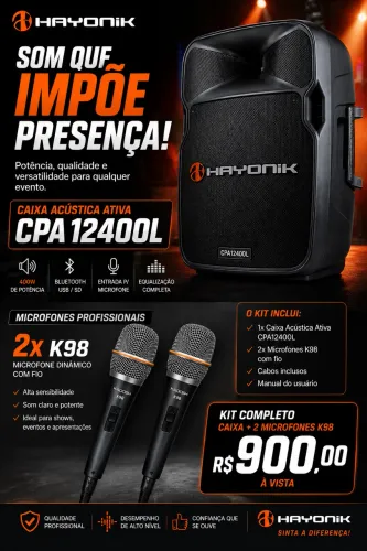 Caixa de Som HAYONIK