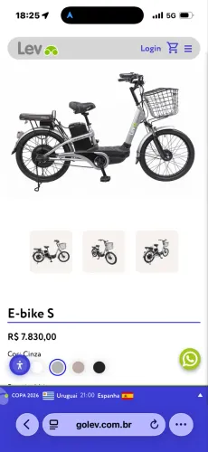 Bike elétrica 