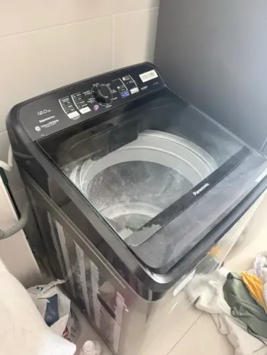 Lavadora Panasonic 12 KG com Sistema Ciclone e Espuma Ativa