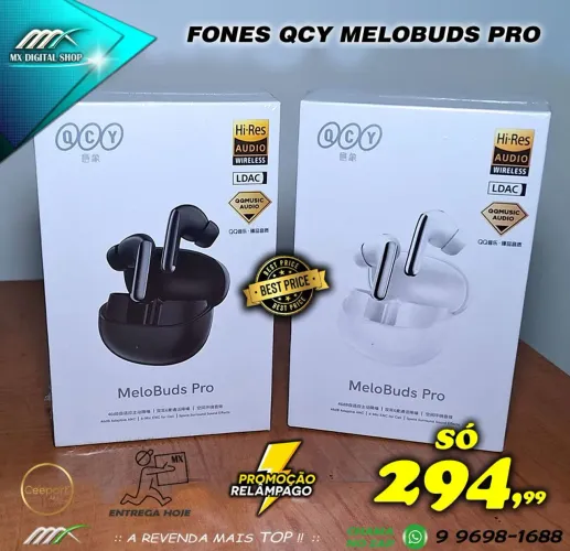 Fone QCY HT08 Melobuds Pro - Novo e Lacrado