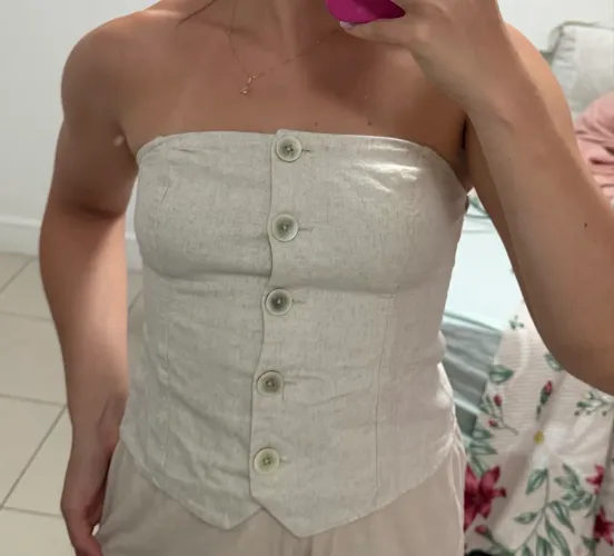 blusa tomara que caia em viscolinho