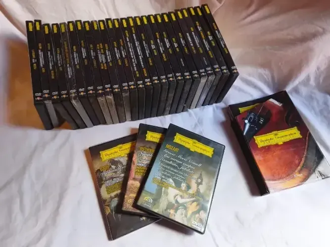Coleção Deutsche Grammophon - 28 Dvds Collection