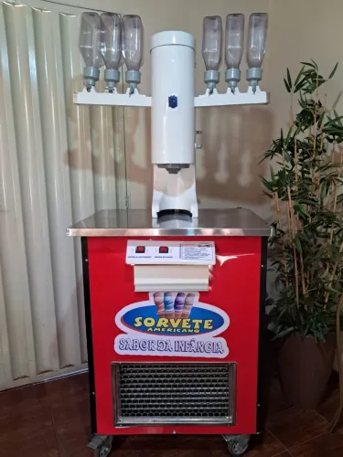 Máquina de sorvete americano