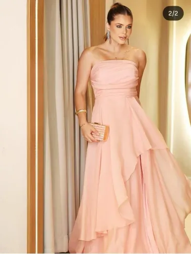 Vestido de festa longo (gala),