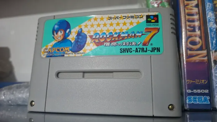 Rockman 7 Original Japones Super Famicon