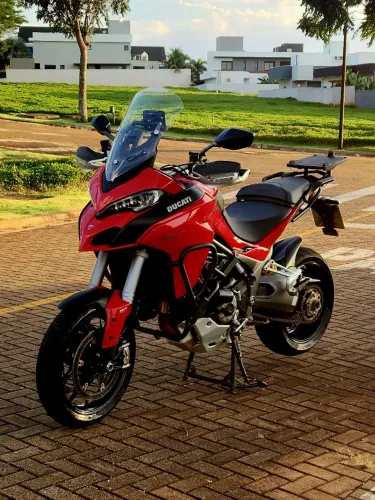 Ducati Multistrada 1260s 2021- Impecável, Baixa KM e Full Equipada - a última desmodromica