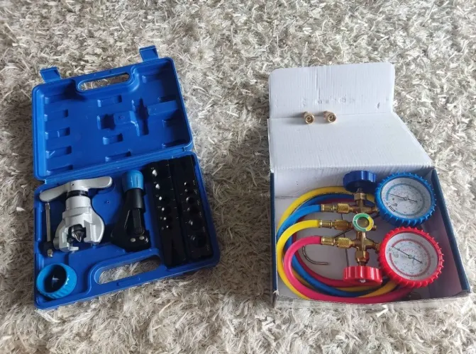 Conjunto Manifold ar condicionado 