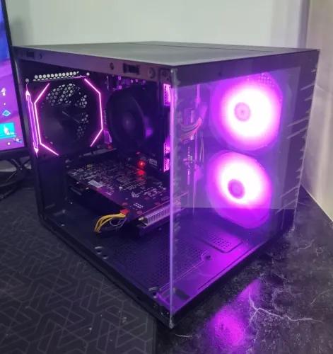 Pc gamer ryzen 5, RX 6600 8GB, Nvme 512gb.