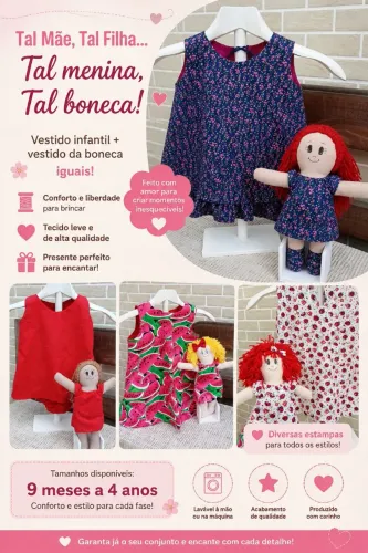 Vestido e boneca