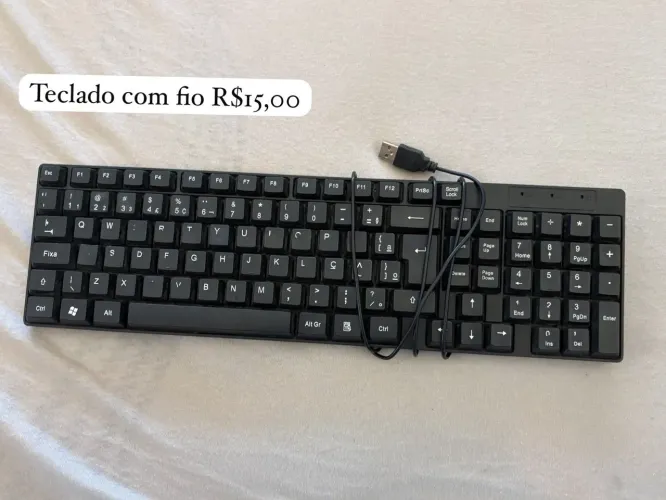 Teclado com Fio