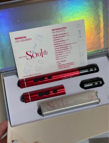 Dermógrafo Dermia Soul Wireless - Completo na Caixa praticamente novo