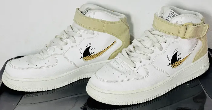 Tênis Nike Air Force 1 Mid '07 LV8 White Shark's Fin