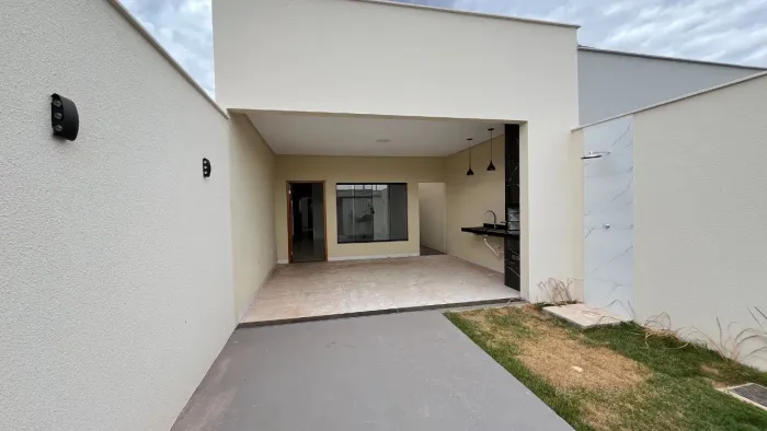 Casa Nova para Aluguel | Residencial Talismã Goiânia/GO