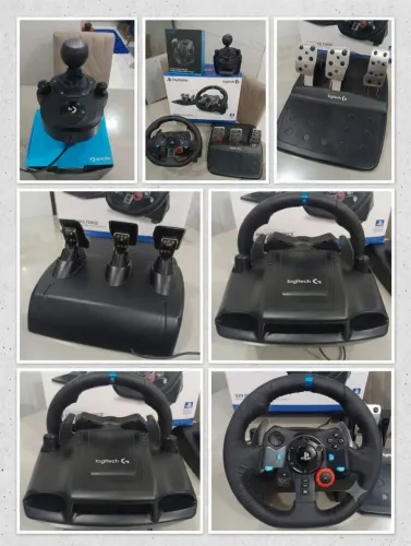 Volante Logitech da Sony sero 1 mês de uso