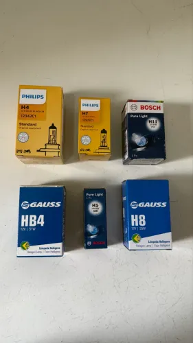 Lâmpadas pra carro