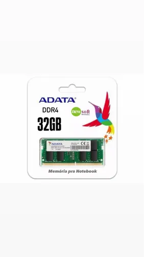 Memória 32GB DDR4 Notebook 
