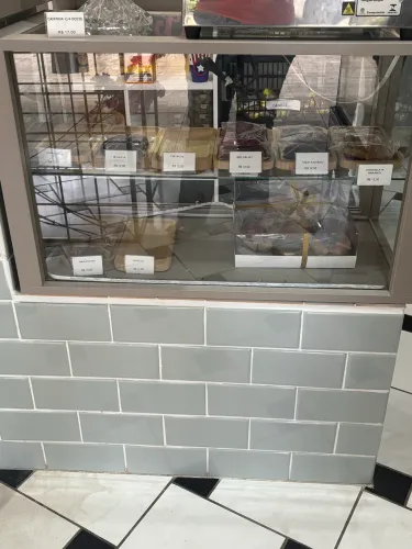 Vitrine de bancada ótimo para festival de fatias 