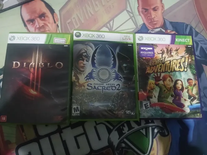COMBO DE JOGOS XBOX 360. Faço OLX PAY