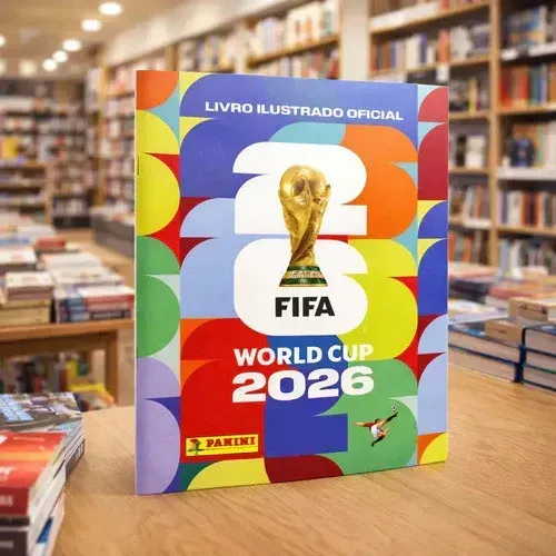 Livro de Figurinhas Copa do Mundo 2026 Capa MOLE