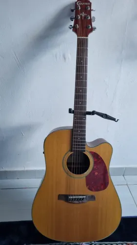 Violão Crafter HDC-21EQ/S NT Eletroacústico Profissional - OPORTUNIDADE!