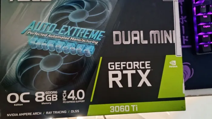 RTX 3060 TI ASUS Dual mini 