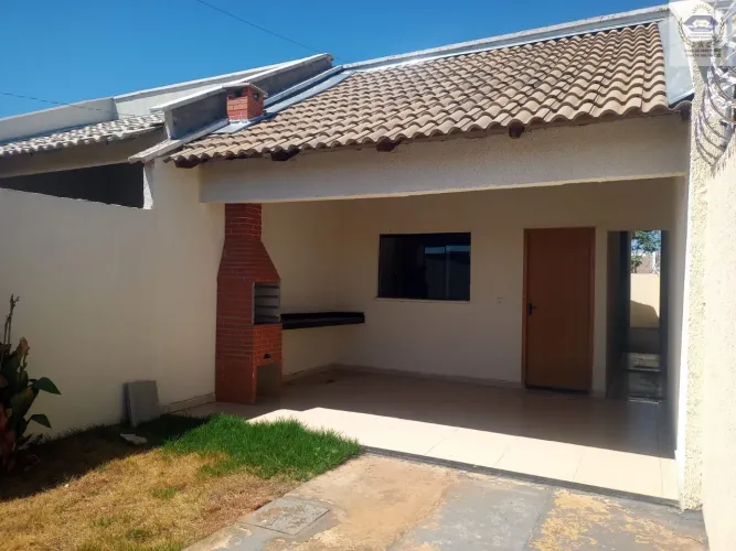 casa 2 qtos vaga para carro espaço gourmet localizada no setor nova morada Trindade