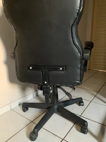 VENDE-SE Cadeira Gamer DPX Reclinável Giratória com Apoio de Pés Azul