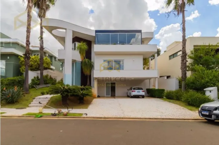 LINDA CASA A VENDA NO CONDOMÍNIO ALPHAVILLE DOM PEDRO EM CAMPINAS/SP