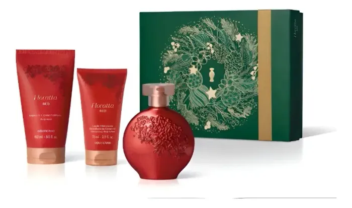 Kit Floratta Red (3 itens)