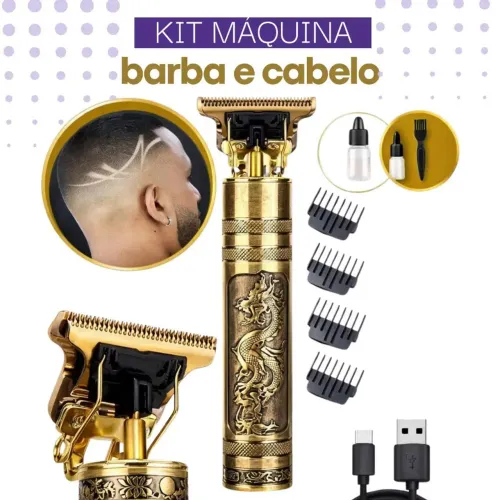 Máquina de Cortar Cabelo e Aparar Pelos Corpo Sem Fio ENTREGA GRÁTIS toda João Pessoa
