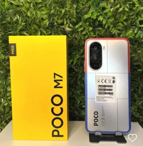 Xiaomi Poco M7 4G NFC - 128GB Rom / 6GB Ram - Versão Global + Capinha e Película - Lacrado