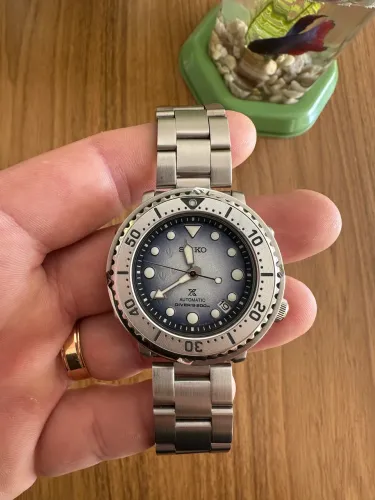 Relógio Seiko Baby Tuna Antártica SRPG59k1