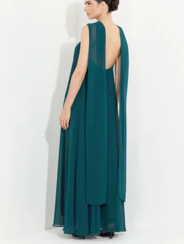 Vestido verde longo da Urban Race usado apenas uma vez