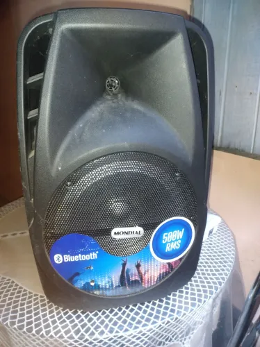 Caixa de som mondial 500w RMS
