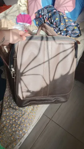 Mochila em couro