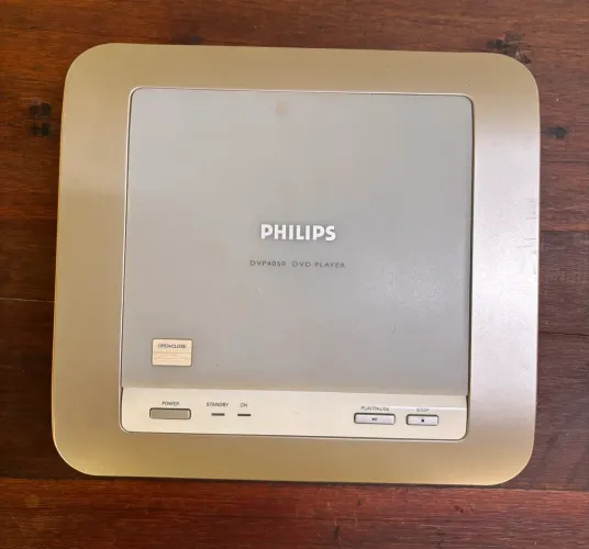 DVD Vídeo Player Philips - DVP4050 (USADO) - com manual e controle remoto